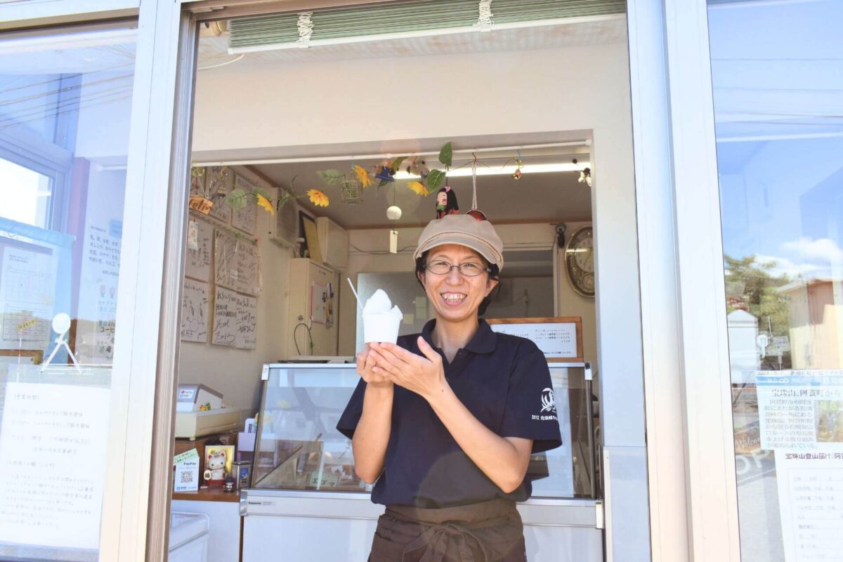 初めての味わいに感動！　阿賀町の食材を丸ごと活用した　「ジェラートの店 レフェリ」。