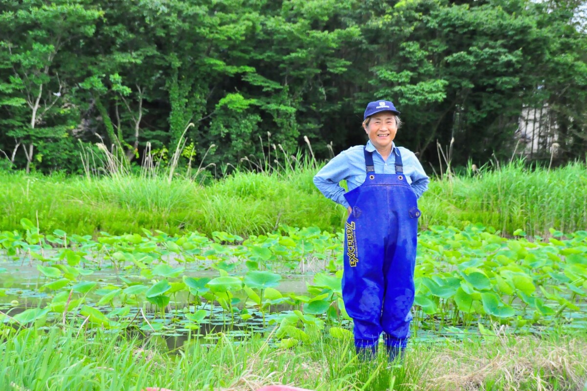10年間歩み続けている　自然に沿った　持続可能な農業